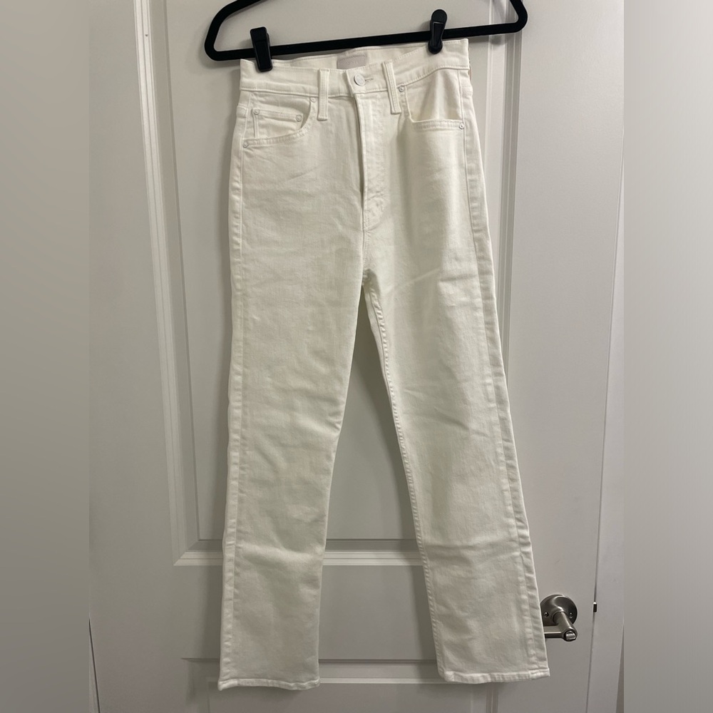 NWT MOTHER denim high waisted ankle rider